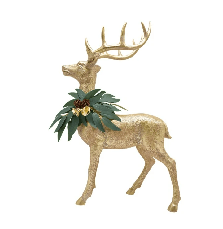 Gold Reindeer