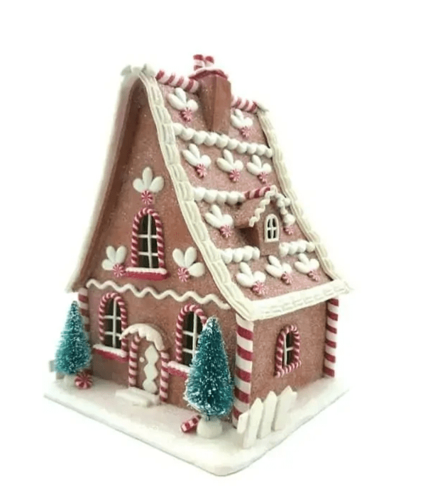 LED Gingerbread Cottage