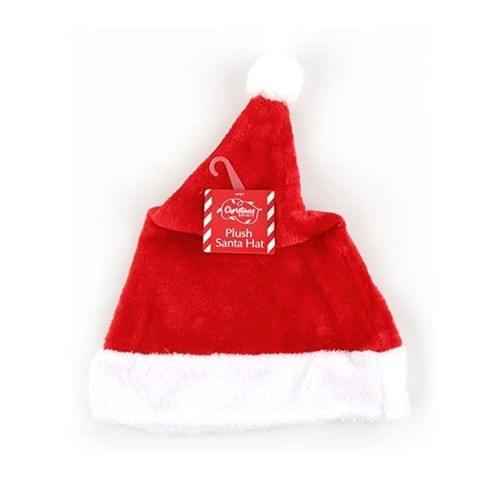 Deluxe Plush Santa Hat