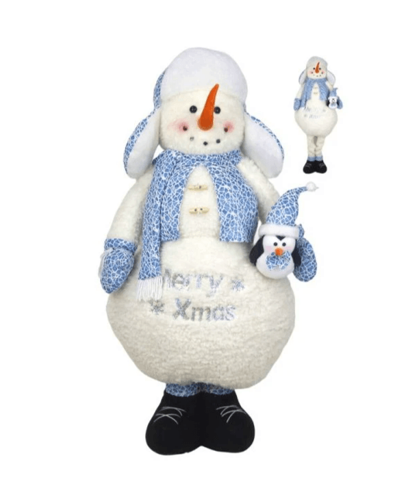 Extendable Legs Snowman Blizzard