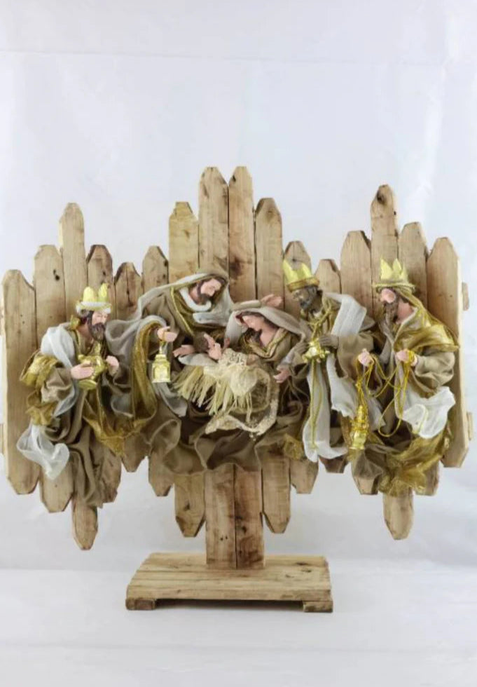 Christmas Nativity on Stand – 55 cm