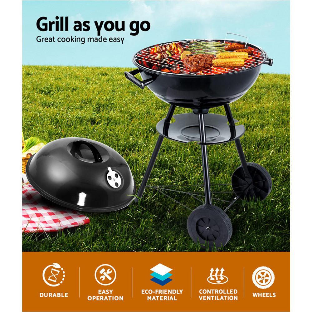 Grillz Charcoal BBQ Smoker