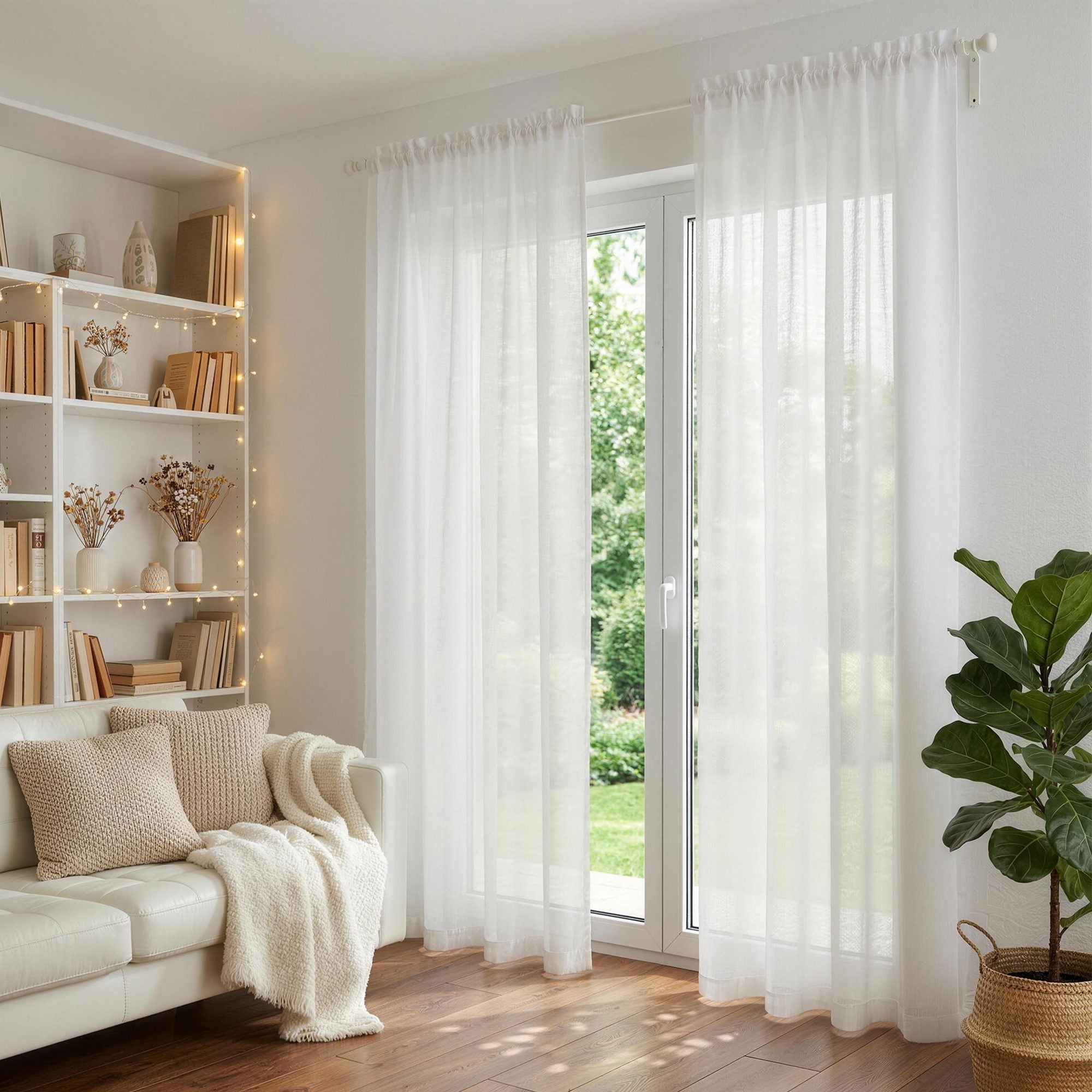 Artiss Blockout Curtains 2 Pack 132x213cm – Light Filtering Rod Pocket Drapes