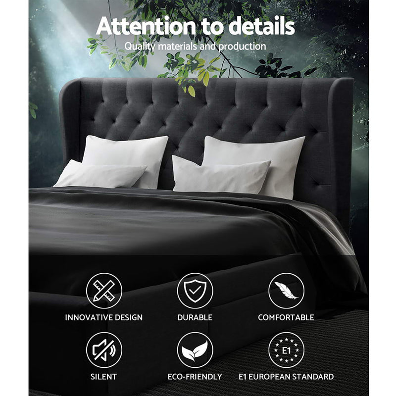 MILA King Bed Frame with Storage