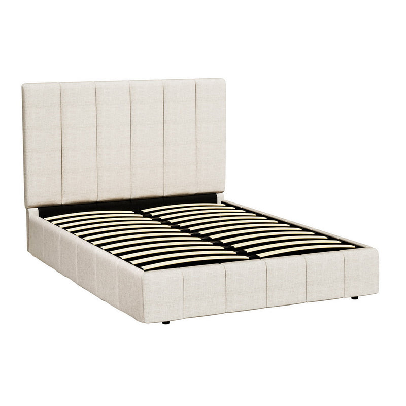 TETTE Queen Size Bed Frame – Beige