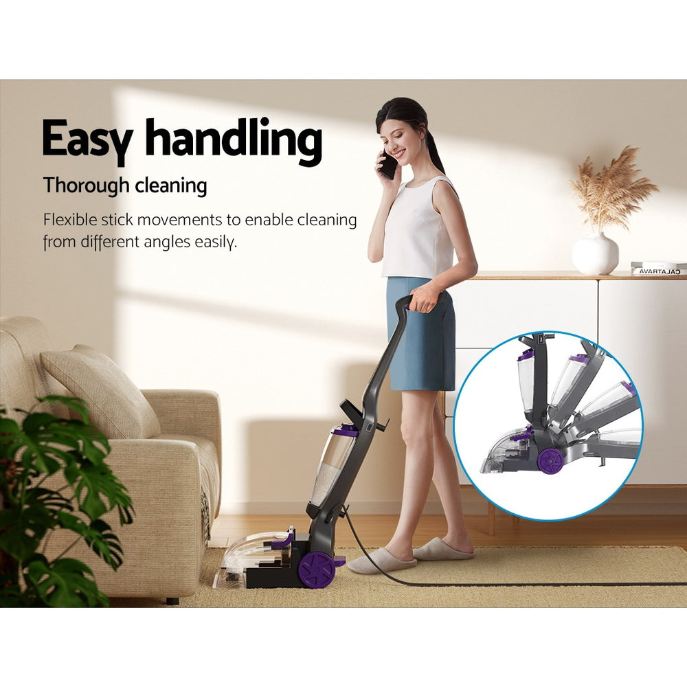 Devanti 800W Handheld Carpet Washer Vacuum Cleaner
