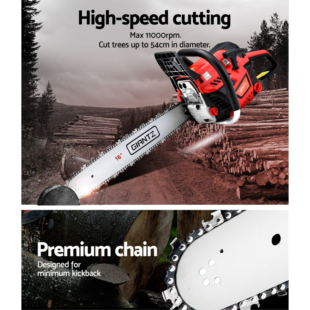 Giantz 45CC Commercial Chainsaw β 16" Bar