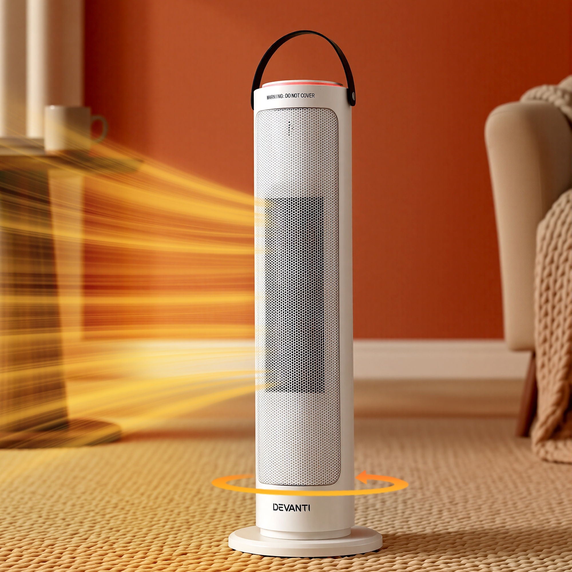 Devanti 2000W Oscillating Ceramic Heater