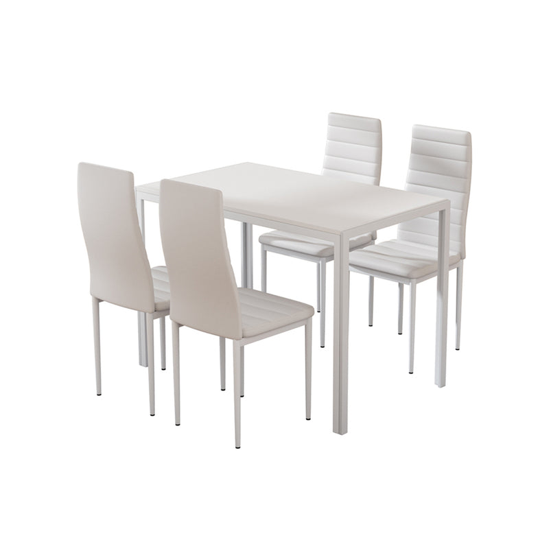 5-Piece Dining Set – White
