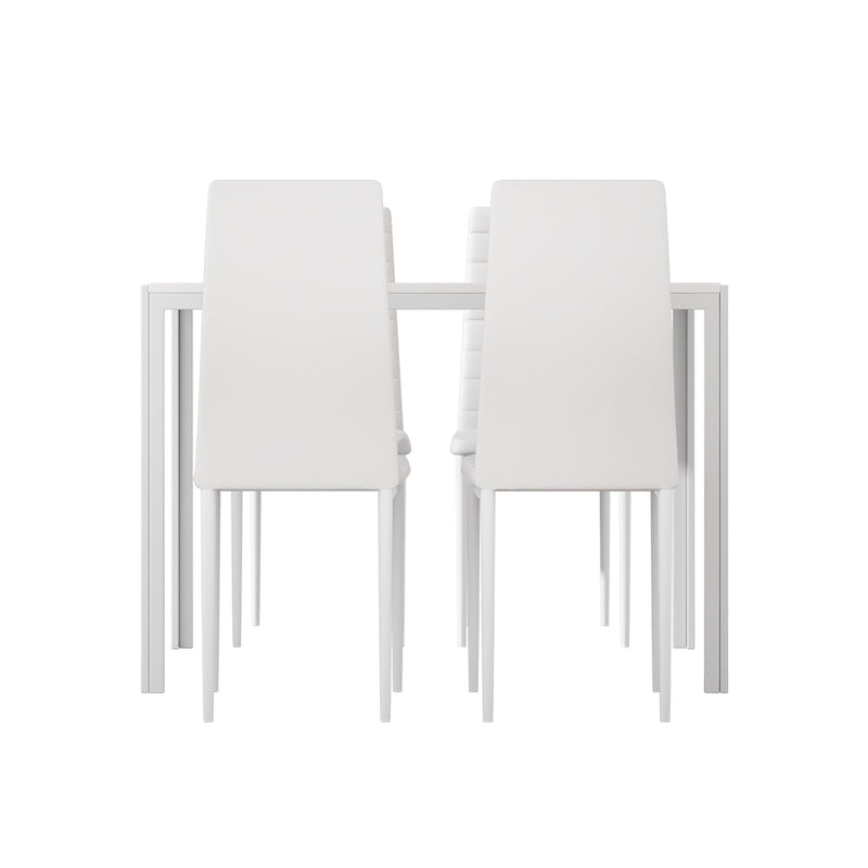 5-Piece Dining Set – White