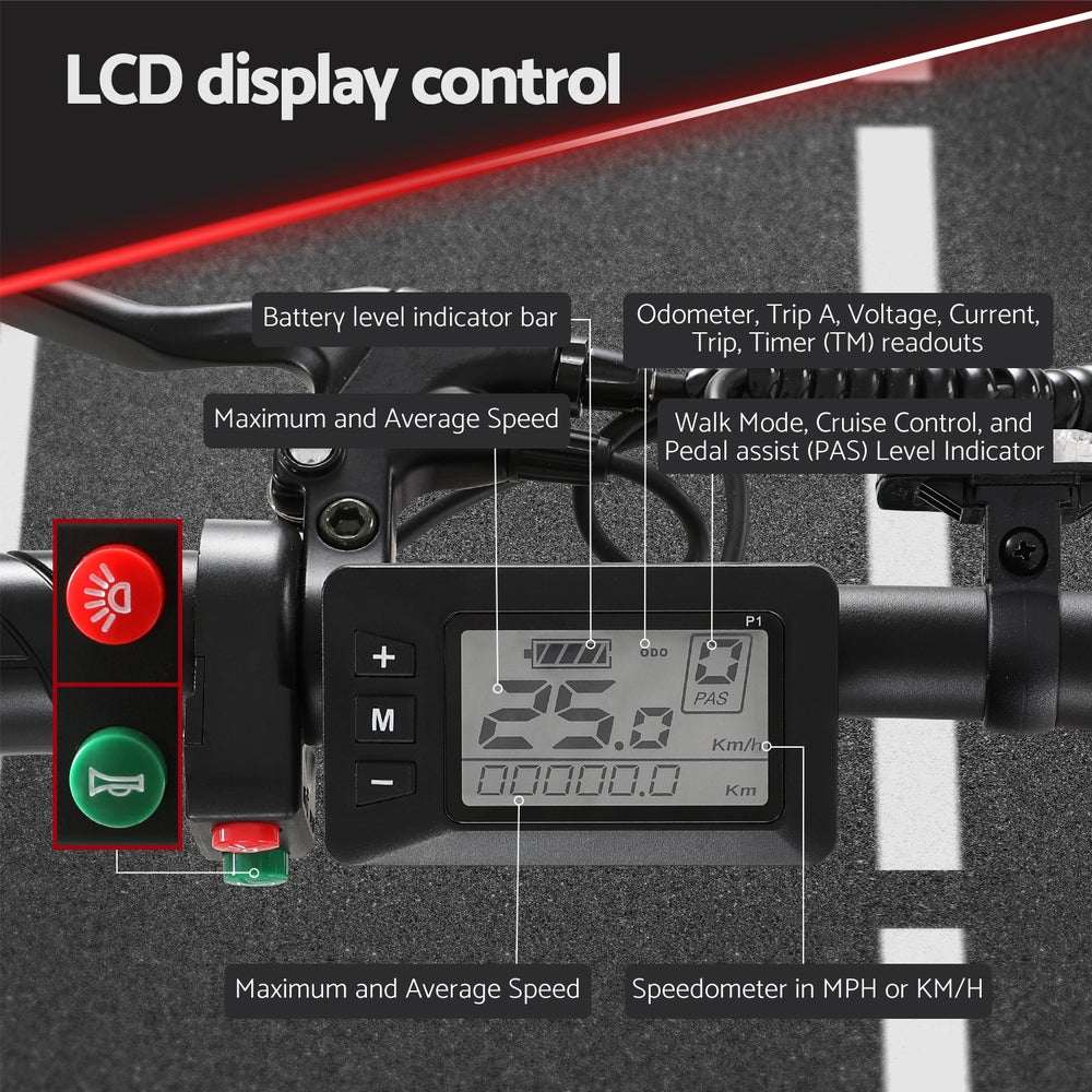 Everfit Folding Electric Bike 250W Urban eBike