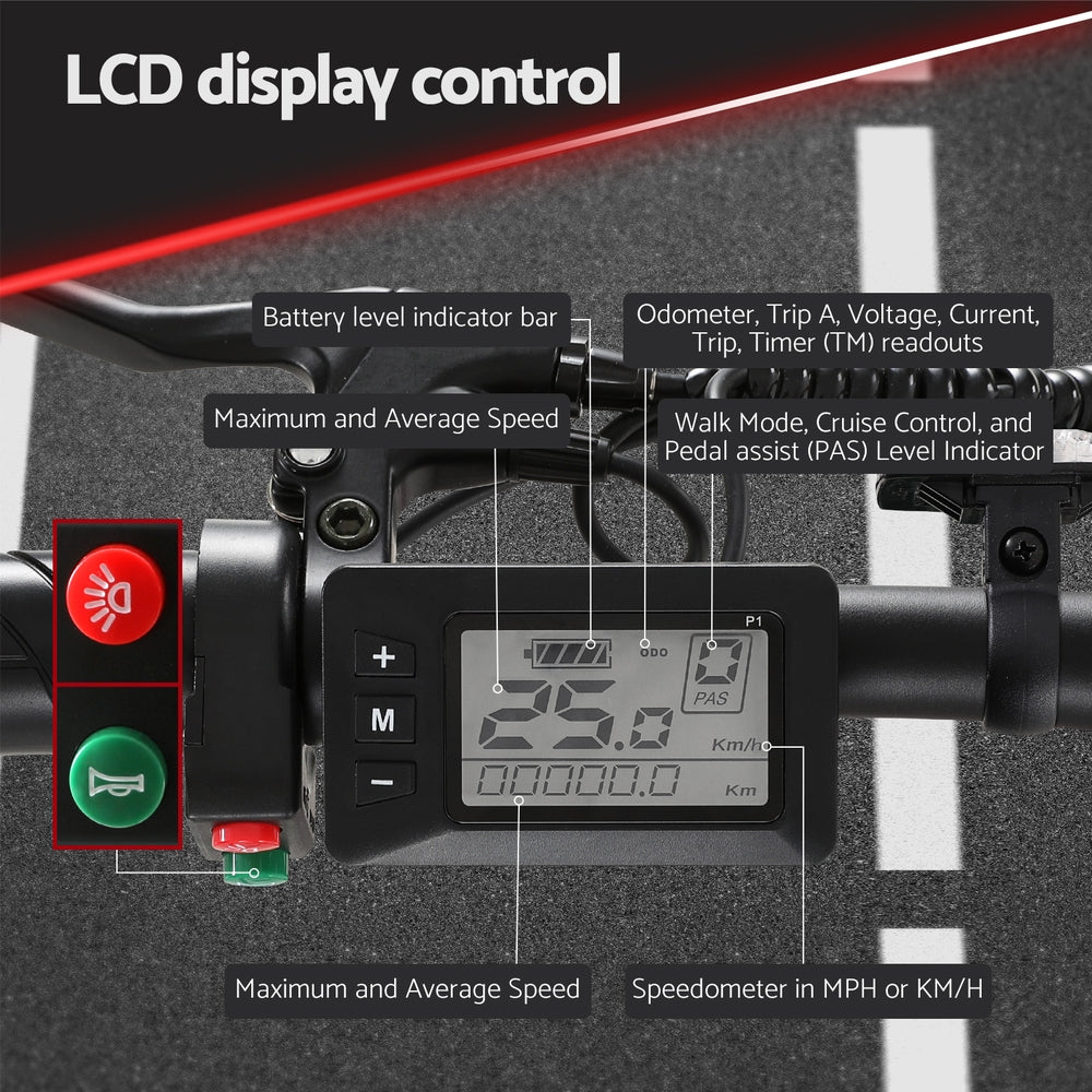Everfit Folding Electric Bike 250W Urban eBike