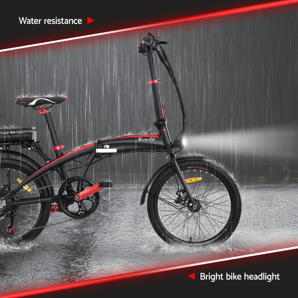 Everfit Folding Electric Bike 250W Urban eBike