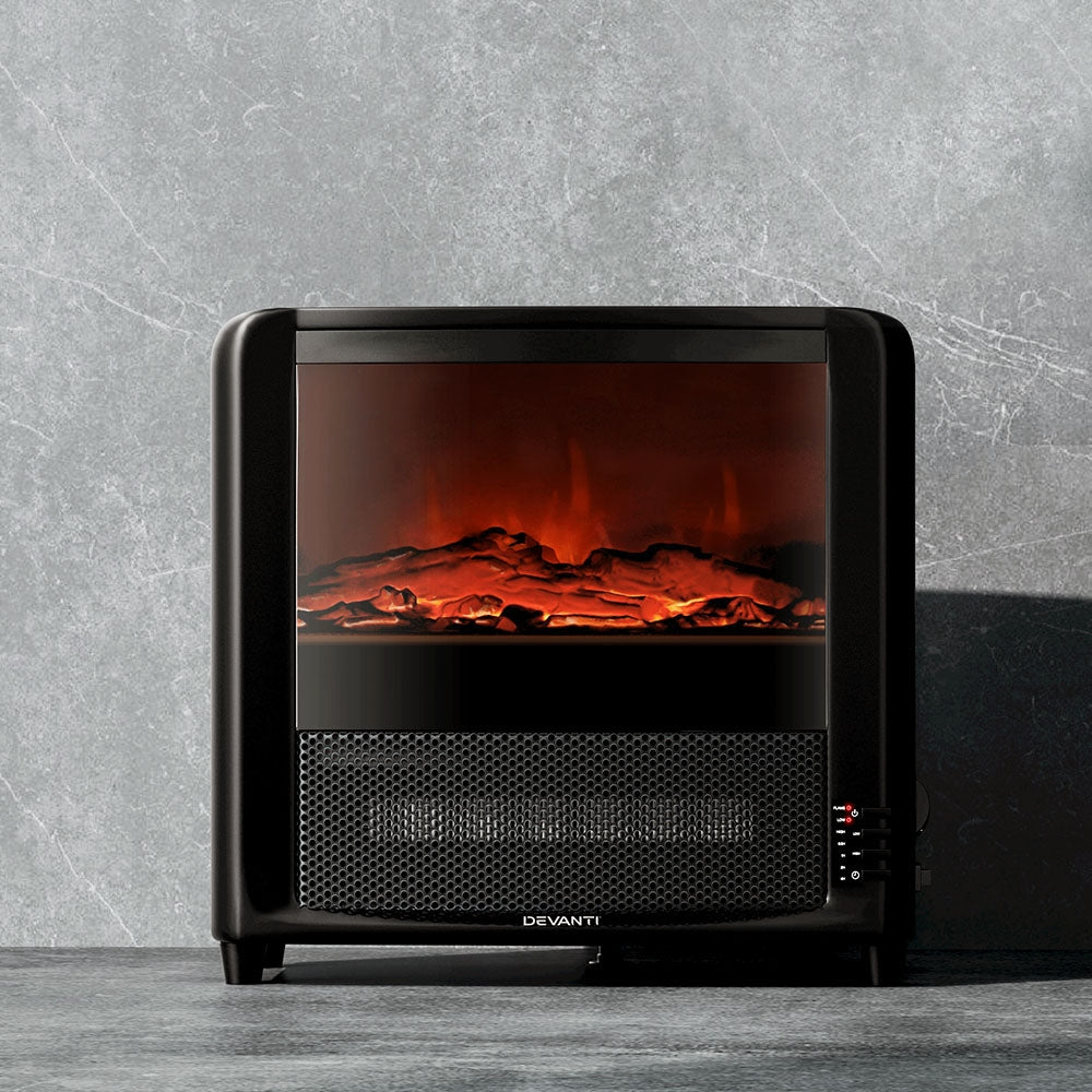 Devanti 2000W Electric Fireplace Heater