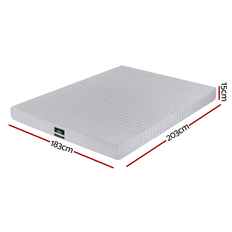 Giselle Bedding Cool Gel Memory Foam Mattress – King 15cm