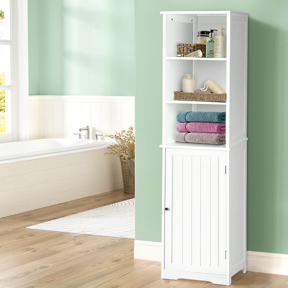 Artiss Bathroom Storage Cabinet 160cm – White