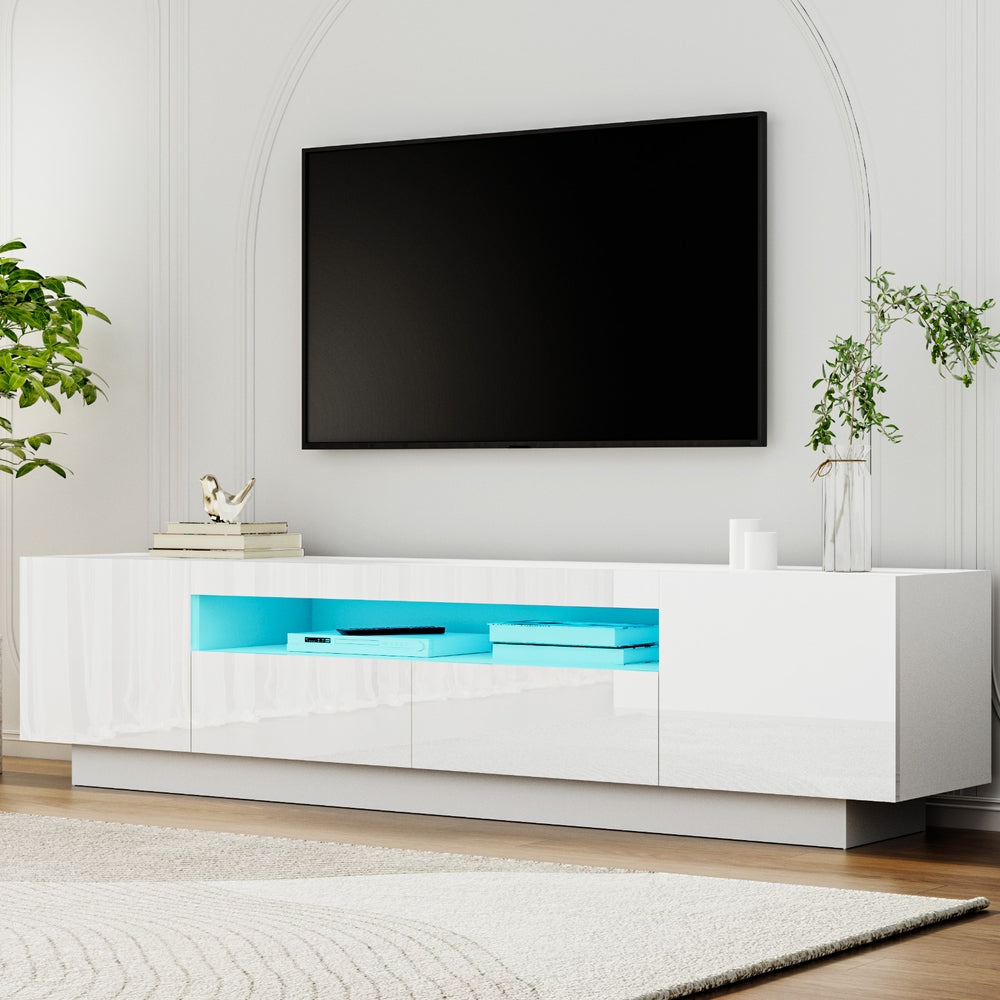 TV & Entertainment Unit – Storage Drawer, RGB White