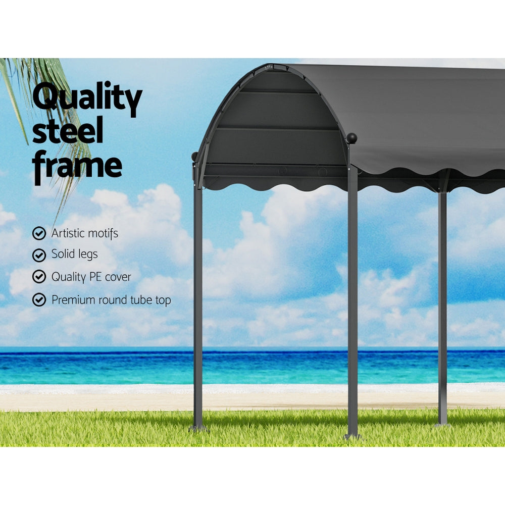 Instahut 4x3m Outdoor Shade Gazebo