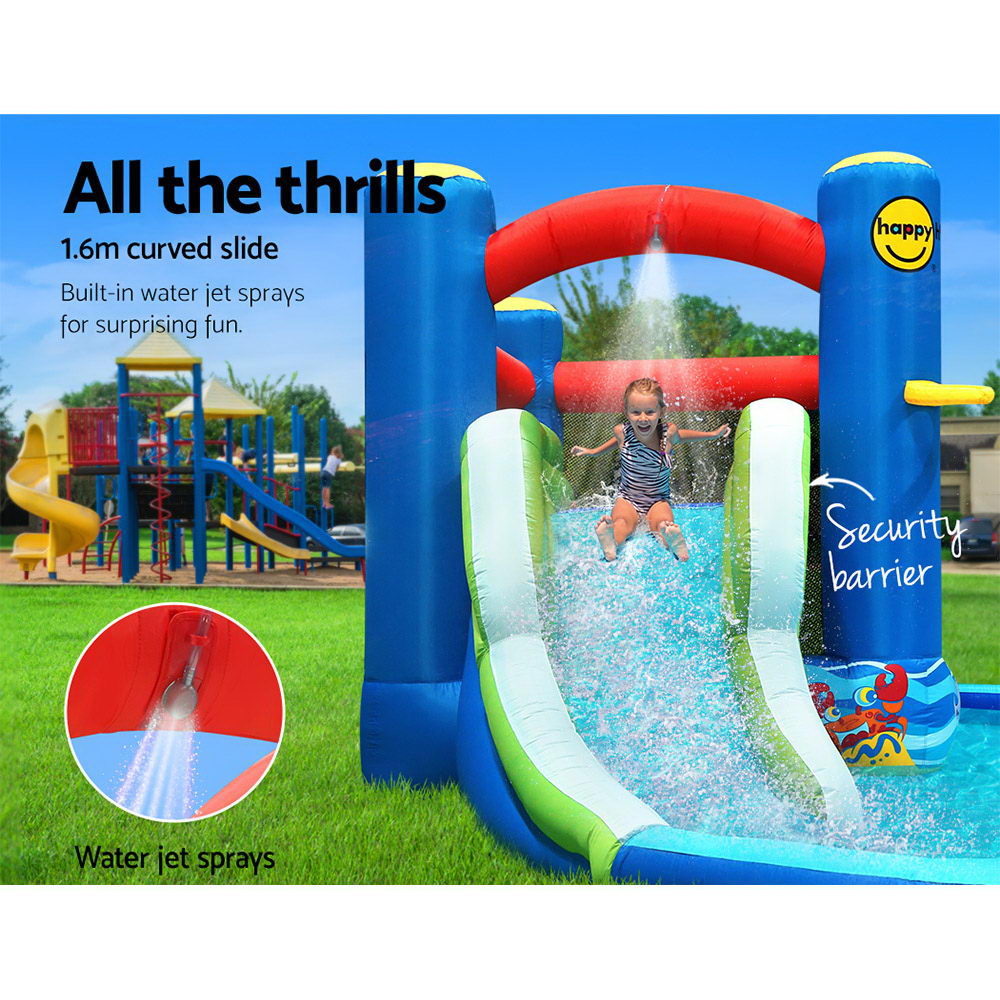 Happy Hop Inflatable Water Slide & Bouncer