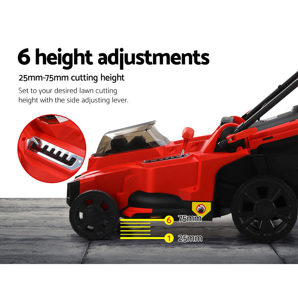Giantz 40V Cordless Lawn Mower β 37cm Cut