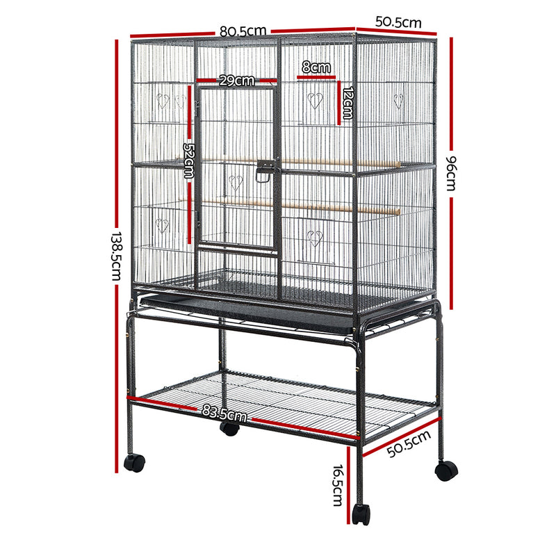 i.Pet 138cm Large Bird Cage Aviary