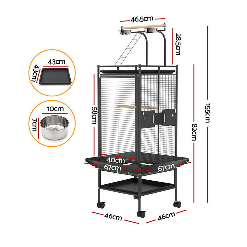 i.Pet 155cm Large Bird Cage Aviary