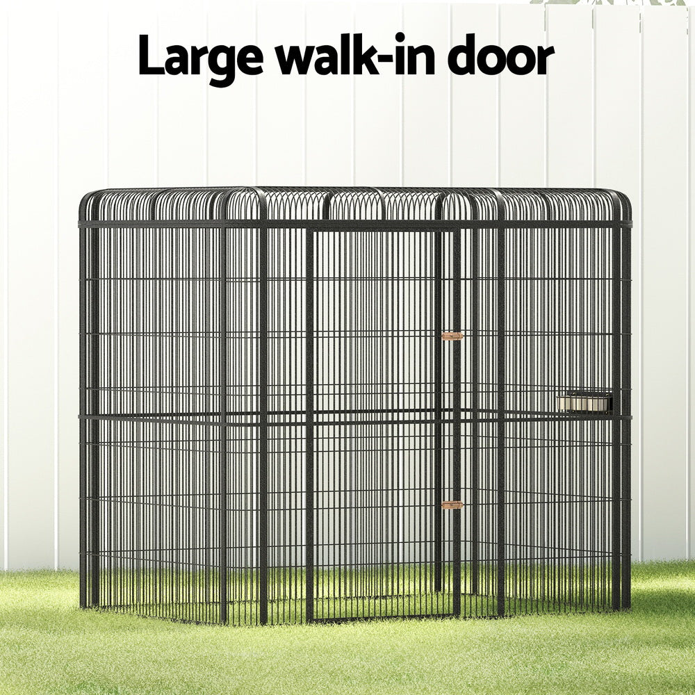 i.Pet 203cm Large Walk-In Bird Cage Aviary