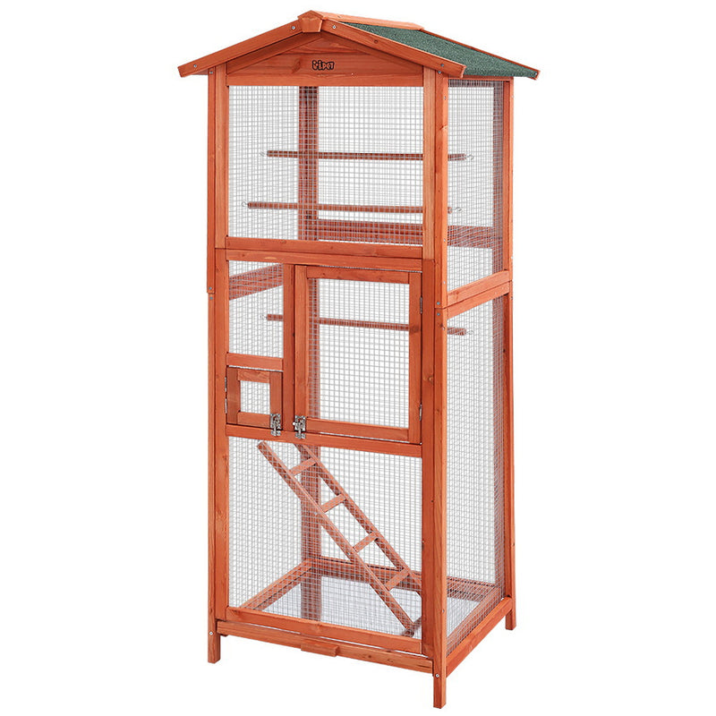 i.Pet XL Wooden Bird Cage Aviary 168cm