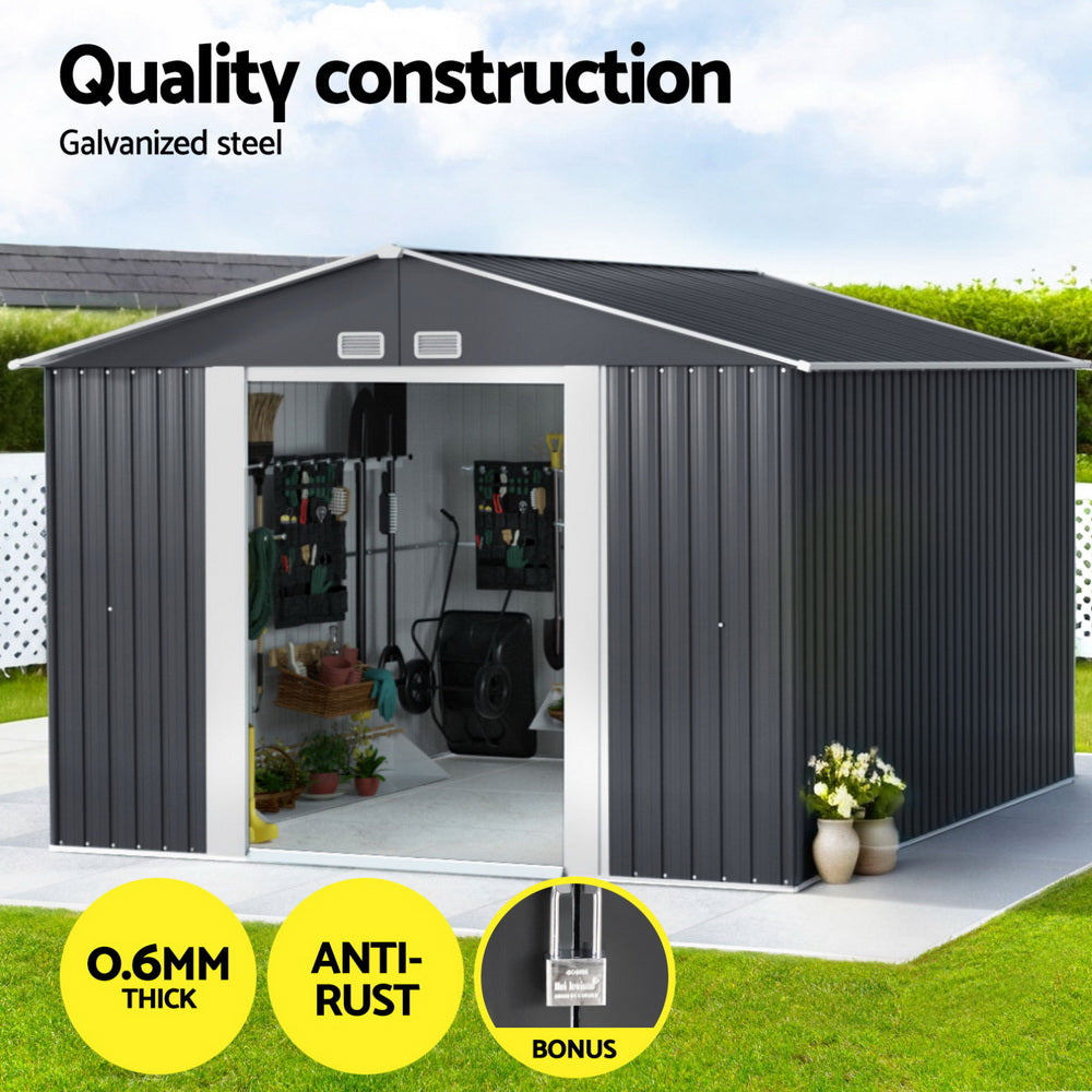 Garden Shed 3x3m – Outdoor Storage & Workshop Shelter