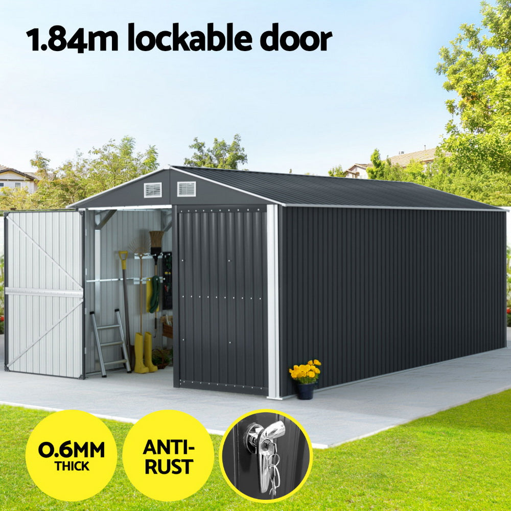 Garden Shed 3x5.38m – Outdoor Storage & Workshop Shelter