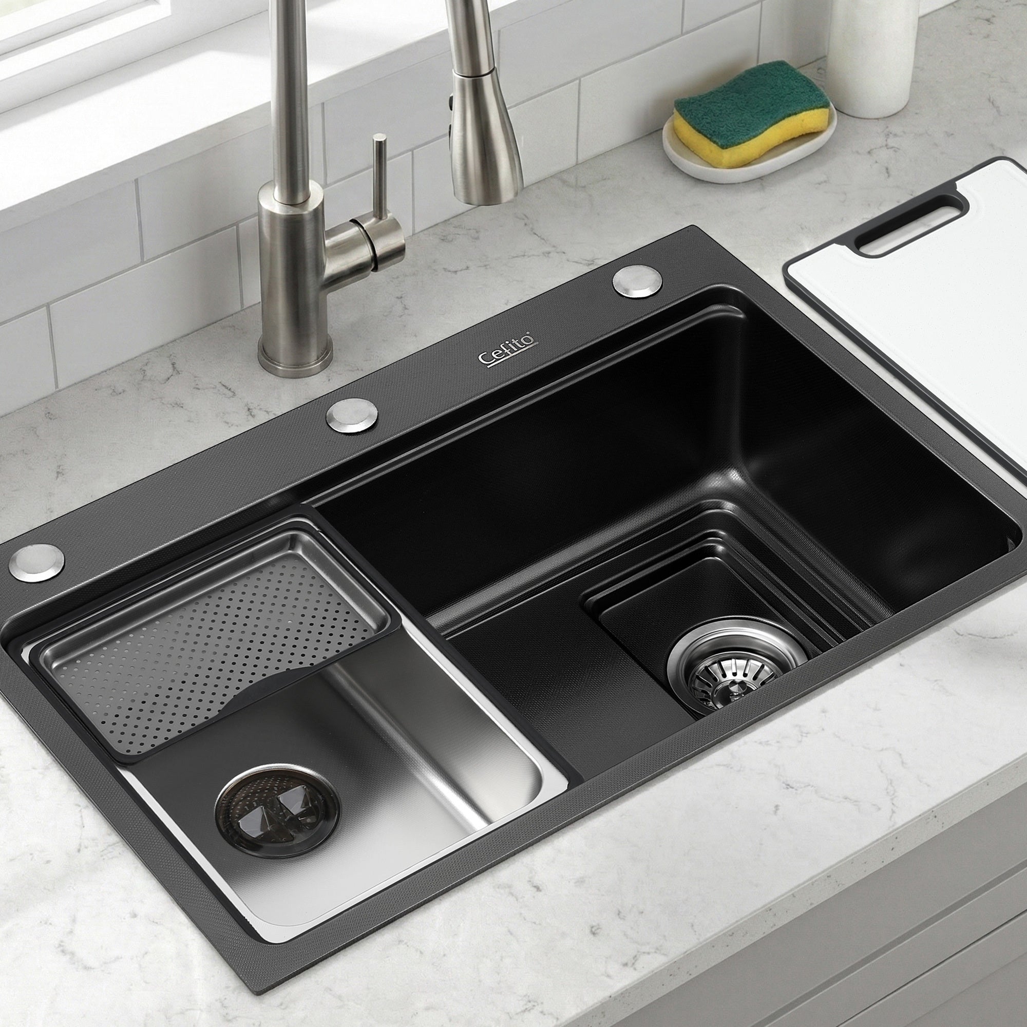 Cefito 304 Stainless Steel Bar Sink
