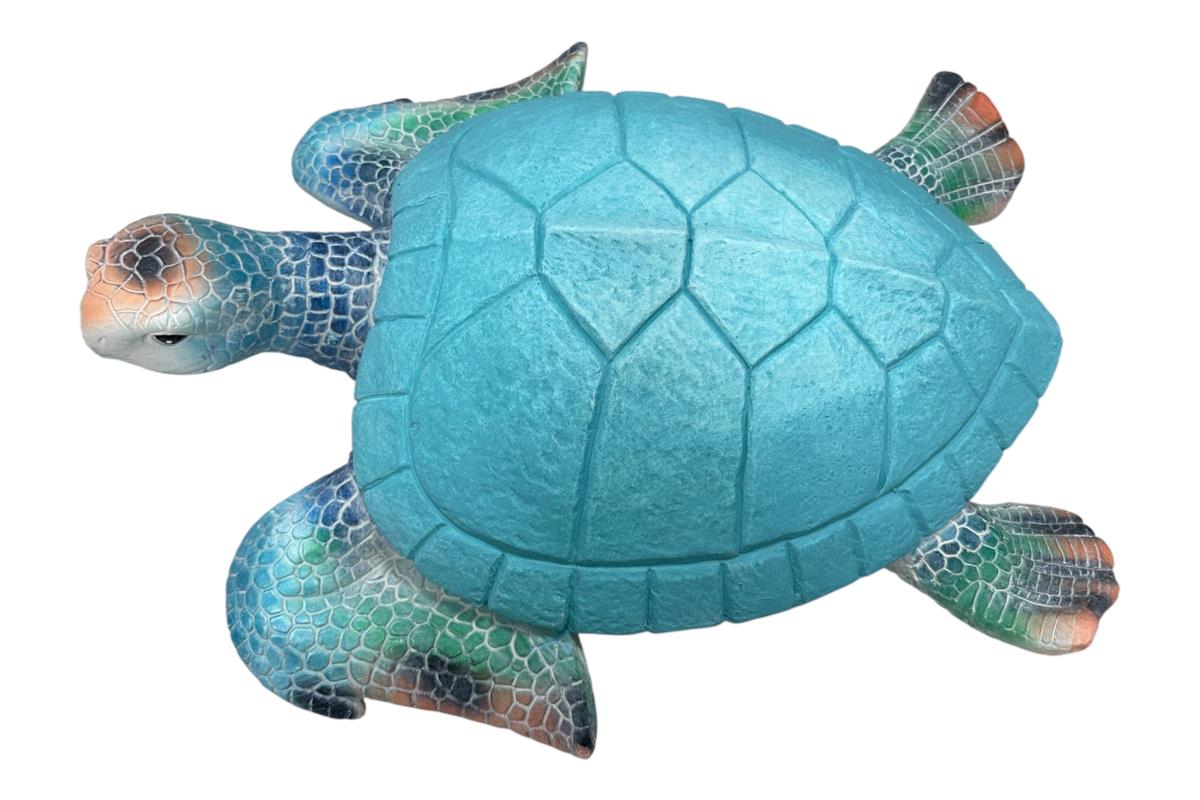 56x45cm Blue Garden Turtle