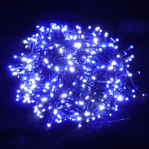 1200 Led Christmas Fairy Light Blue & White