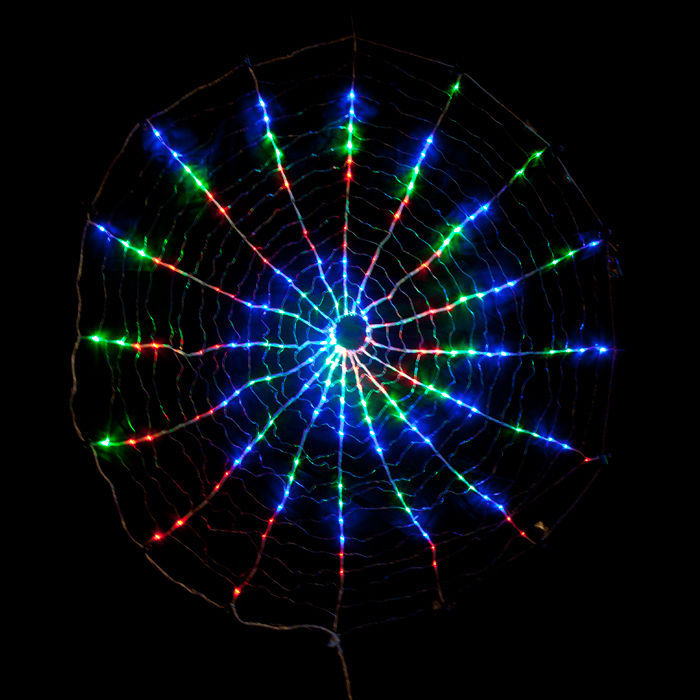 Led Spiral Circle Fairy Light Multi Color-256AG