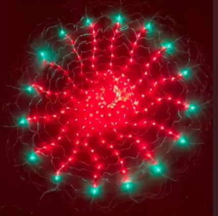 Led Round Circle Wave Effect Fairy Light 256CL
