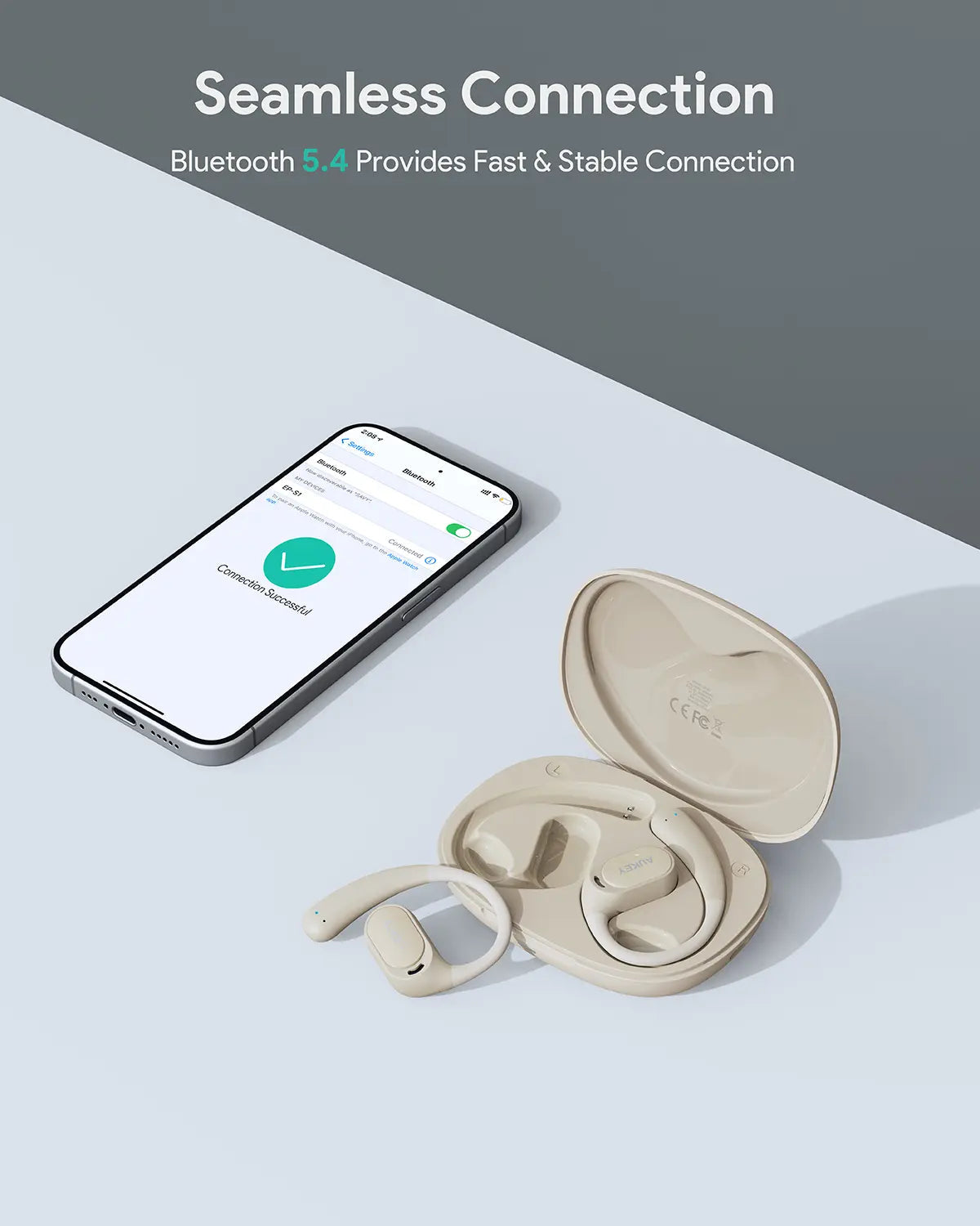 Aukey BEYOND SPORTS Open-Ear Wireless Earbuds