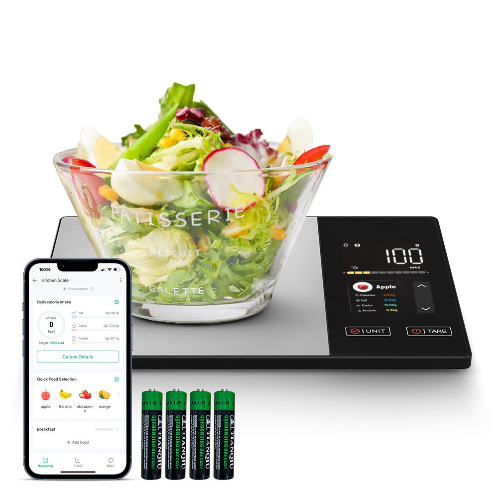 Smart Digital Kitchen Scale with Nutrition Calculator & App