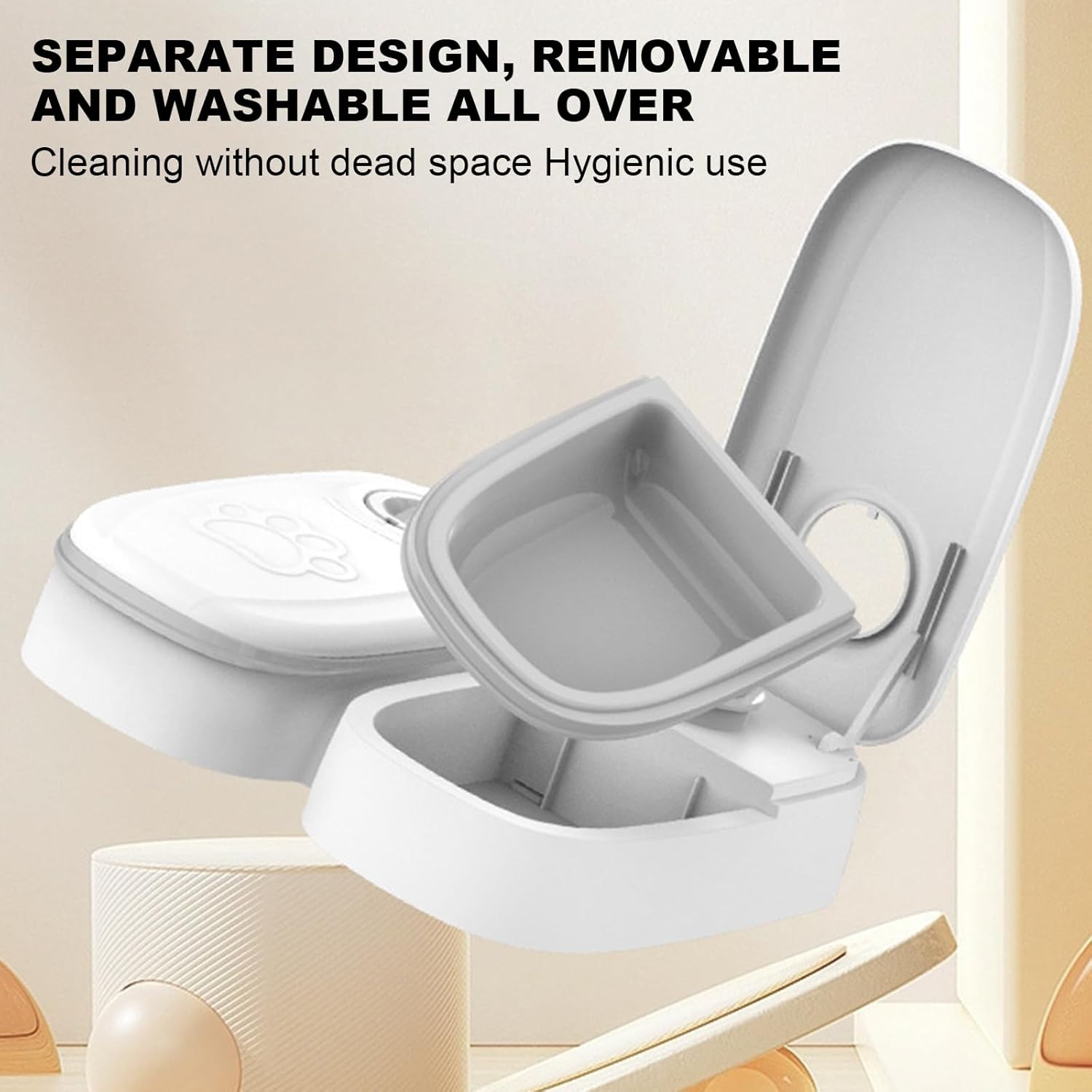 CARLA HOME 2 Meal Automatic Pet Feeder 700ML