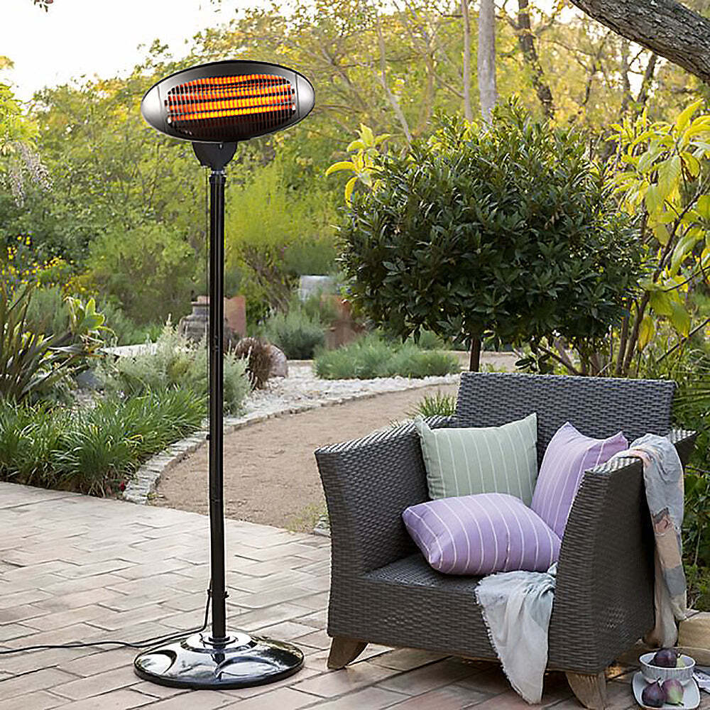 Devanti 2000W Free Standing Electric Patio Heater