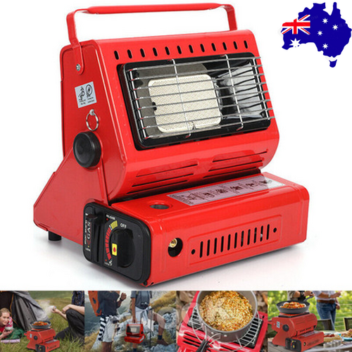 Portable Camping Gas Heater β Outdoor Heating Stove (Red, AU)