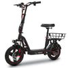 ALPHA Rover 500W Electric Scooter with Seat – 48V, 30km Range, Black