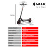 VALK Fusion 5 Electric Scooter – 500W 48V 13Ah, 50km Range