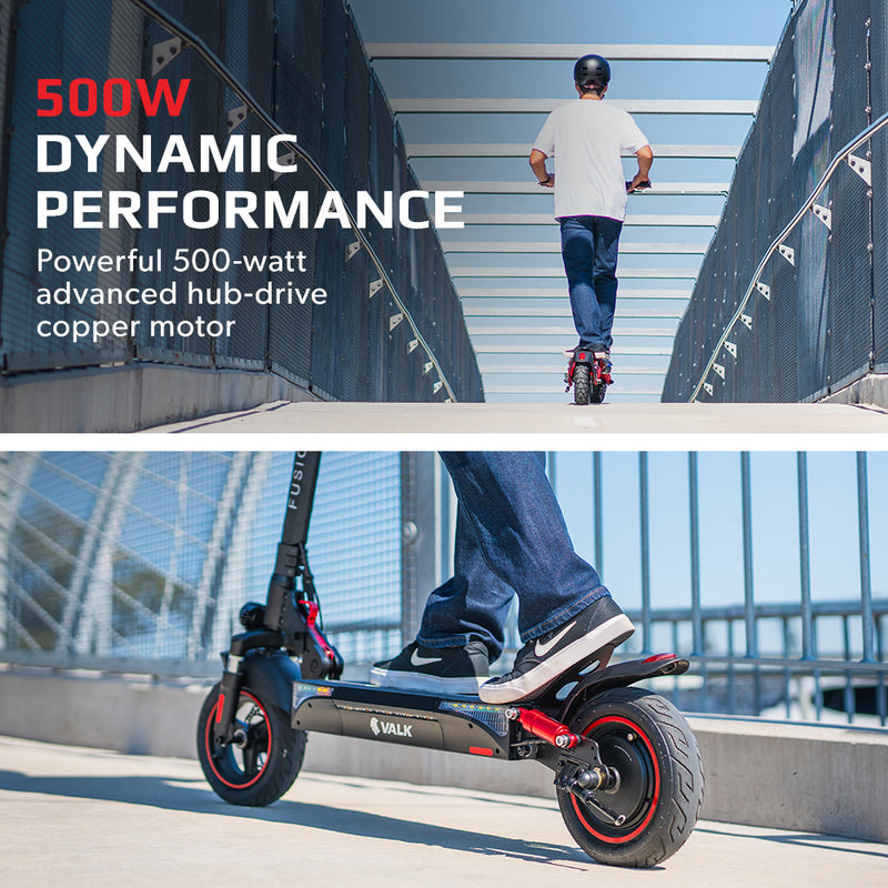 VALK Fusion 5 Electric Scooter – 500W 48V 13Ah, 50km Range