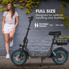 VALK Electric Scooter with Seat – 30km Range, Disc Brakes, 14" Tyres