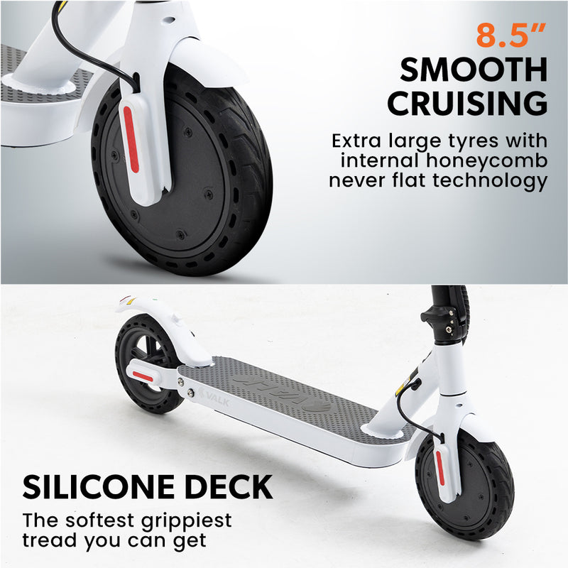 VALK Synergy 5 MkII 400W Electric Scooter – White