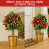 36cm Christmas Tabletop Topiary Tree