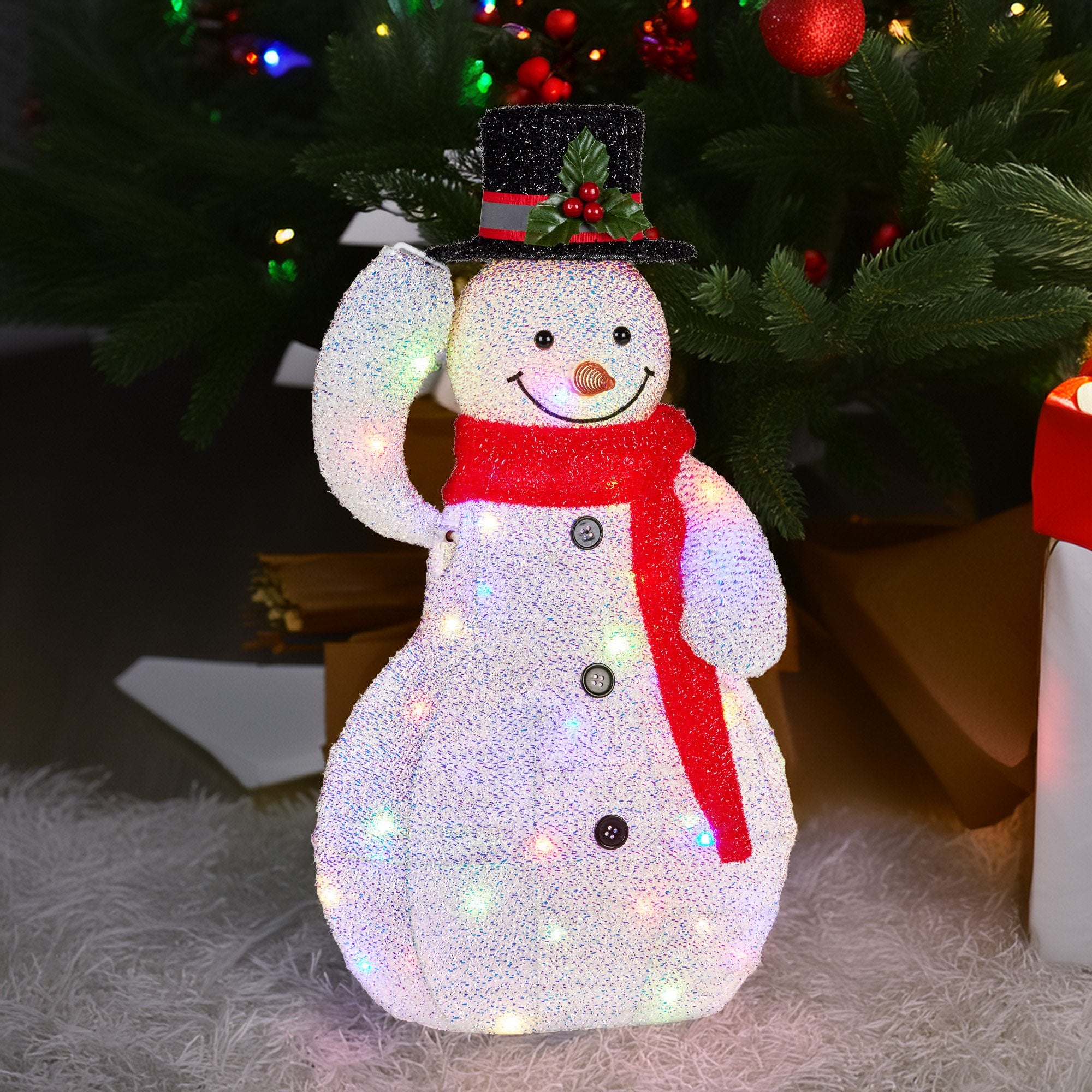 51cm LED Animated Snowman