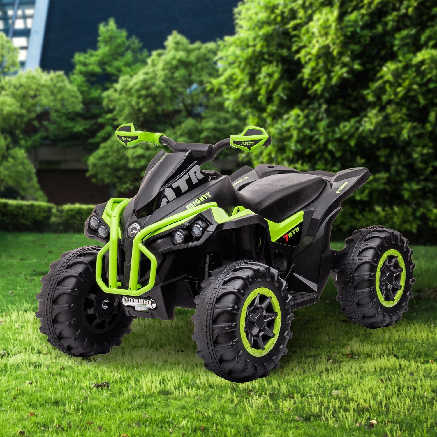 Kahuna GTS99 Kids Electric Ride-On Quad Bike – 50W (Green)