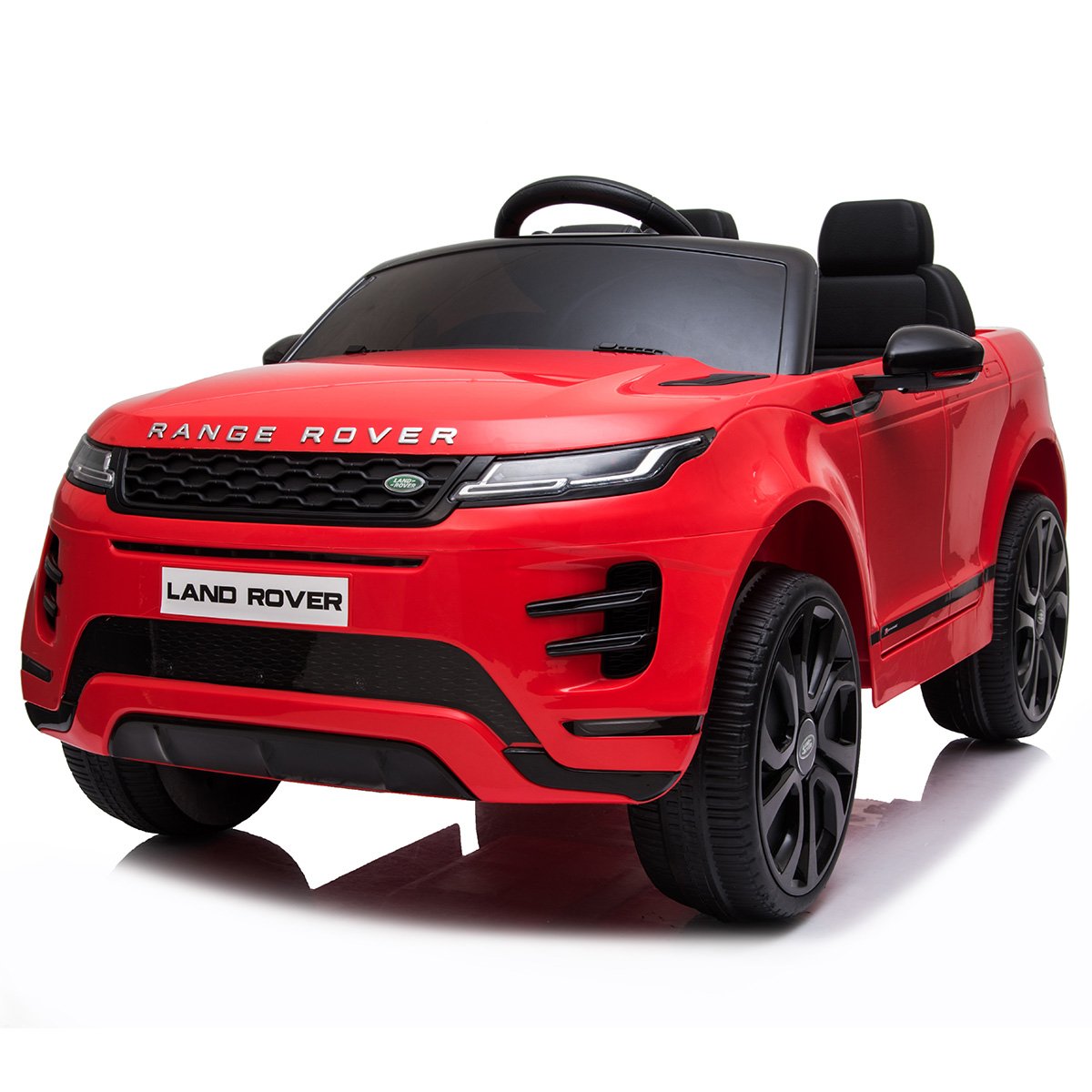 Kahuna Kids Electric Ride-On Car – Land Rover Licensed, Remote Control (Red)