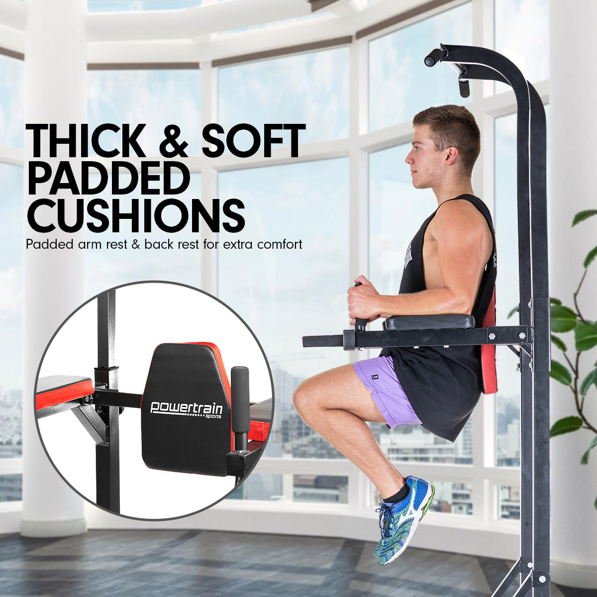 Powertrain Multi-Station – Chin Ups, Pull Ups & Dips